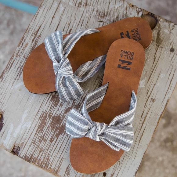 Billabong Shoes - | all tied up slide sandal |